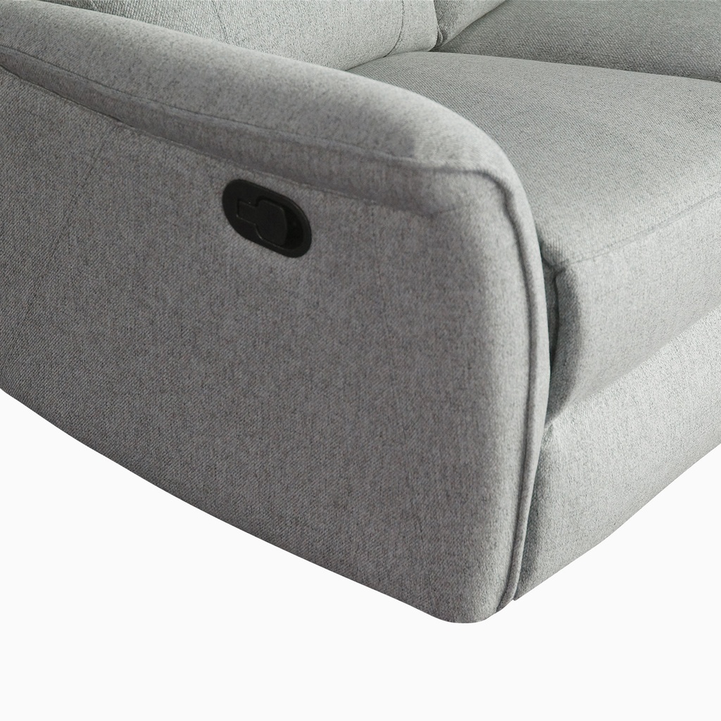 Sofá reclinable 2 cuerpos Milos beige