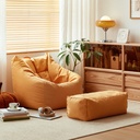 Pouf Evan naranjo + ottoman