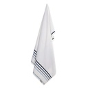 Toalla de baño Lumina 500gr 86x150cm Blanca/Azul