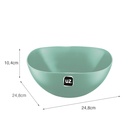 Ensaladera verde 2L