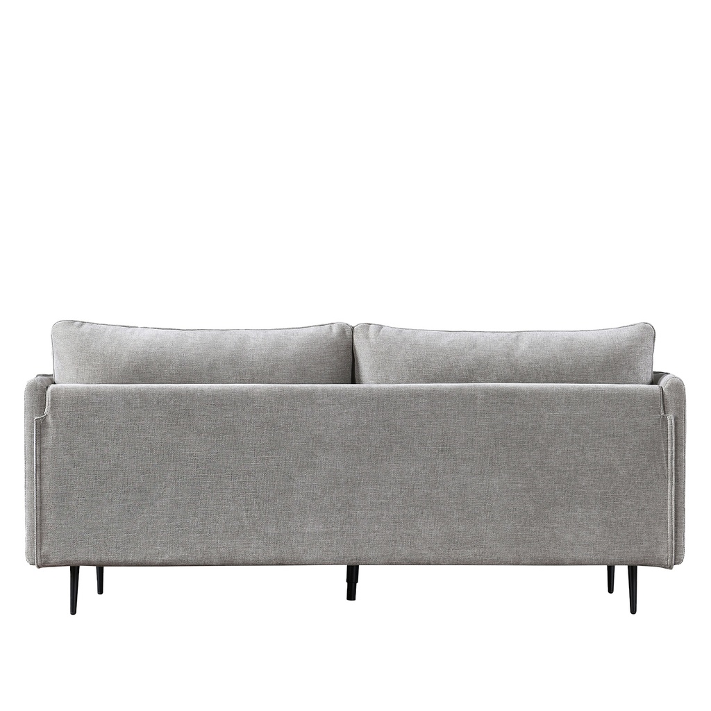 Sofá 3 cuerpos Dayton gris oscuro