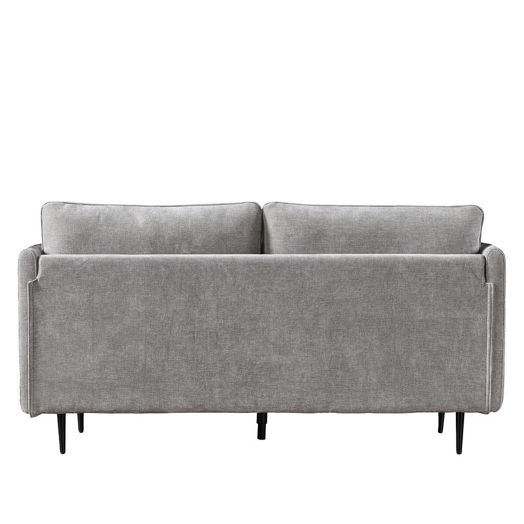 Sofá 2 cuerpos Dayton gris oscuro