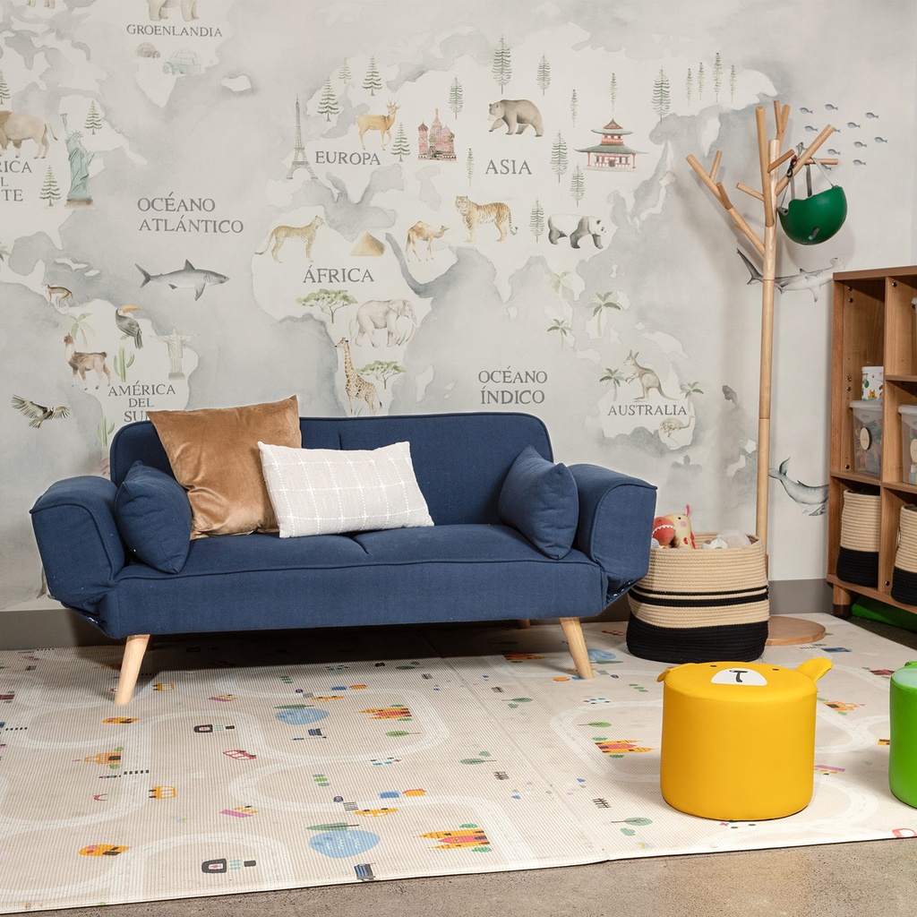 Sofá cama Silvia azul