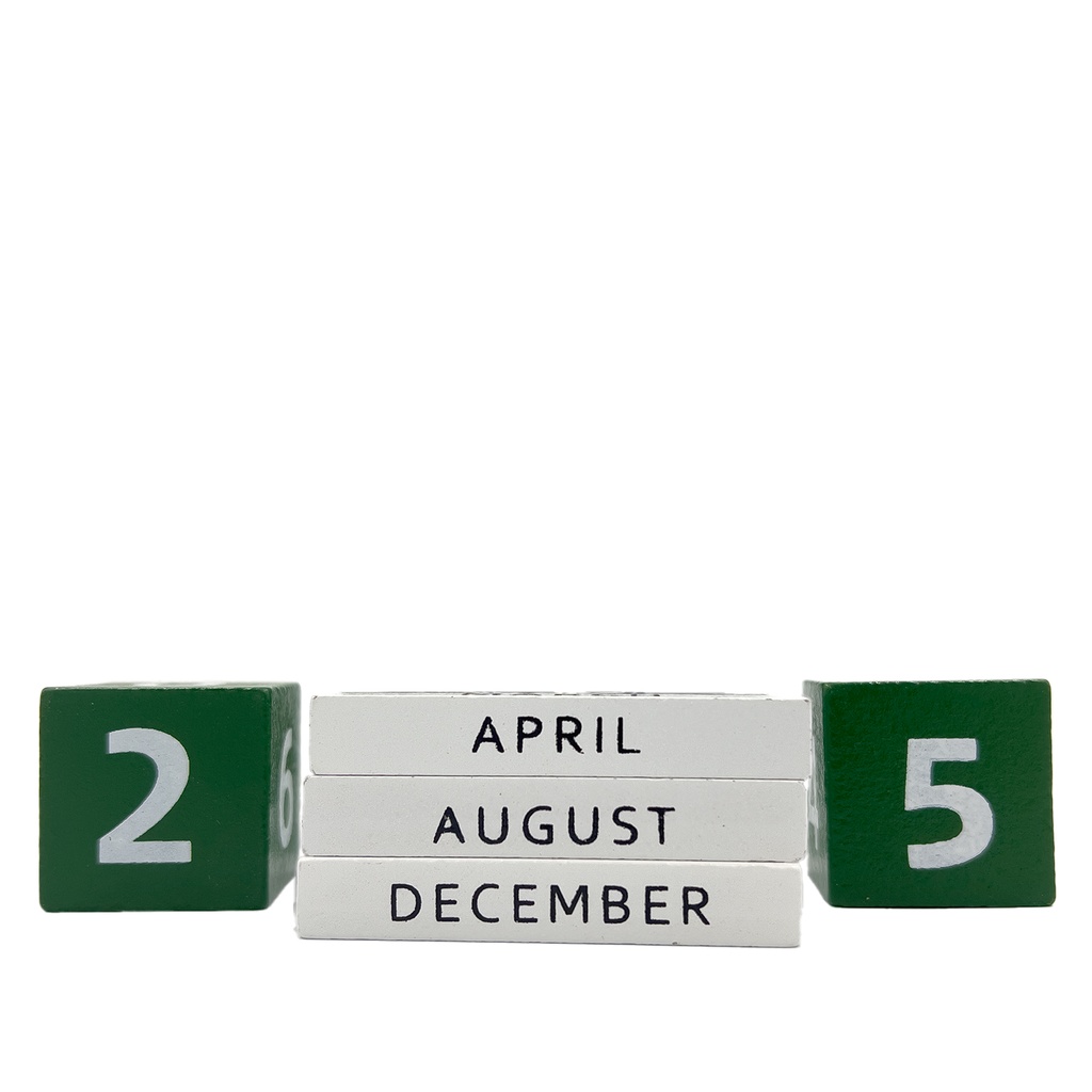 Mini calendario Santa 7,2x14cm