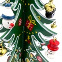 Árbol navidad decorativo madera 23cm