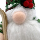 Adorno Pascuero barba verde 28cm