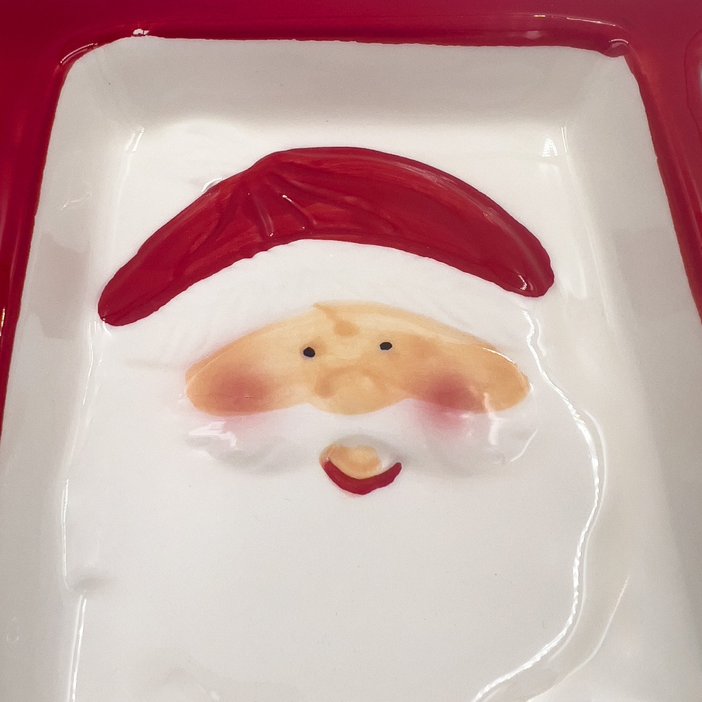 Pocillo triple navidad 28,5x12cm