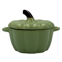 Bowl cerámica calabaza con tapa 10,5cm