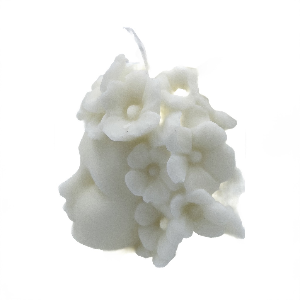 Vela niña flores 11,5cm