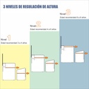 Escritorio infantil con Silla Le Petit blanco-rosa