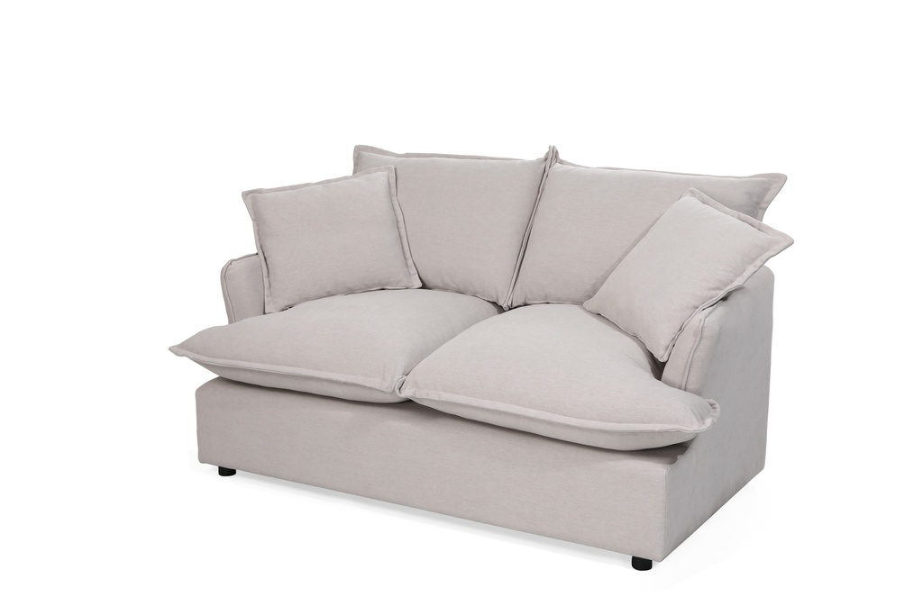 Sofá 2 cuerpos Matteo gris