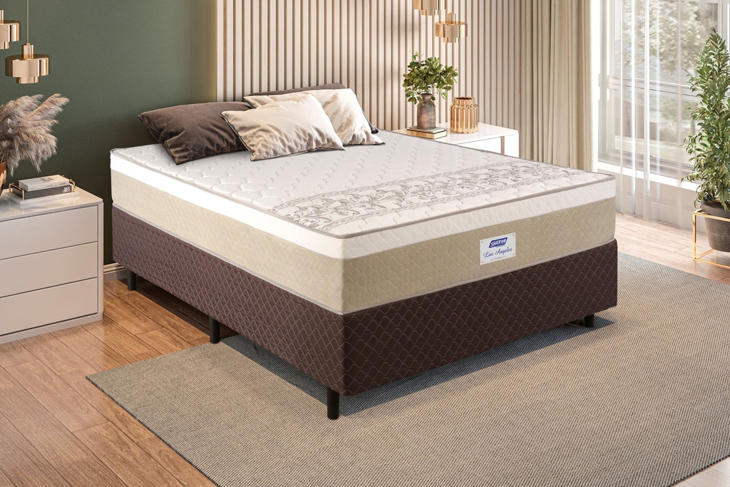 Colchon Los Angeles 1,5 plazas 105x190x23cm