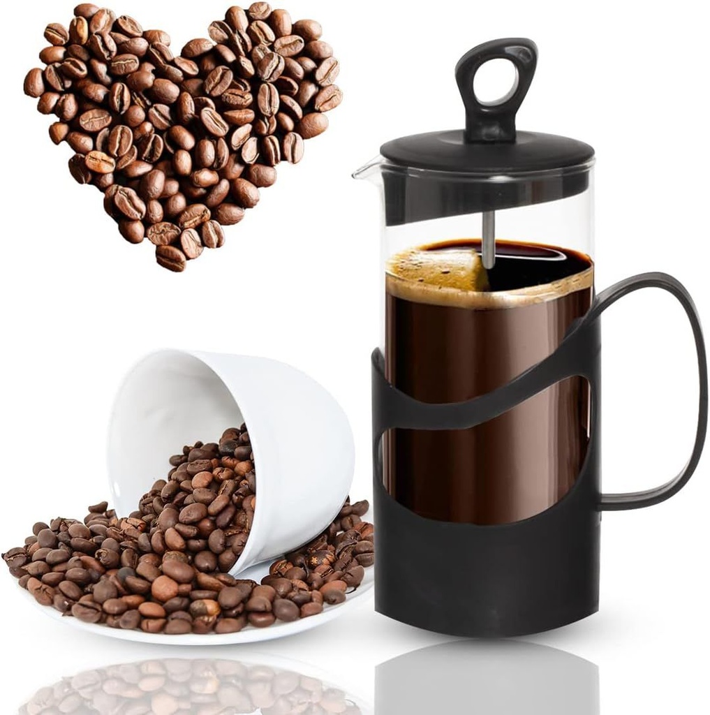 Cafetera francesa de vidrio 350ml 