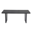 Mesa comedor 6 puestos Marcelo negro