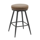 Silla Bar Aria giratoria camel