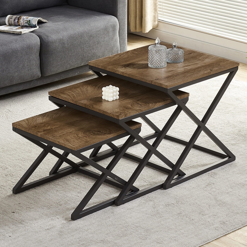 Mesa centro Acará set de 3