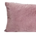 Cojín velvet gris 30x50cm