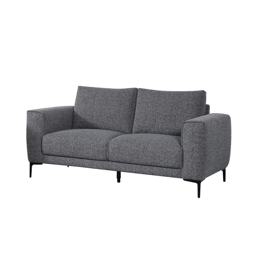 Sofá 3 cuerpos Smile gris oscuro