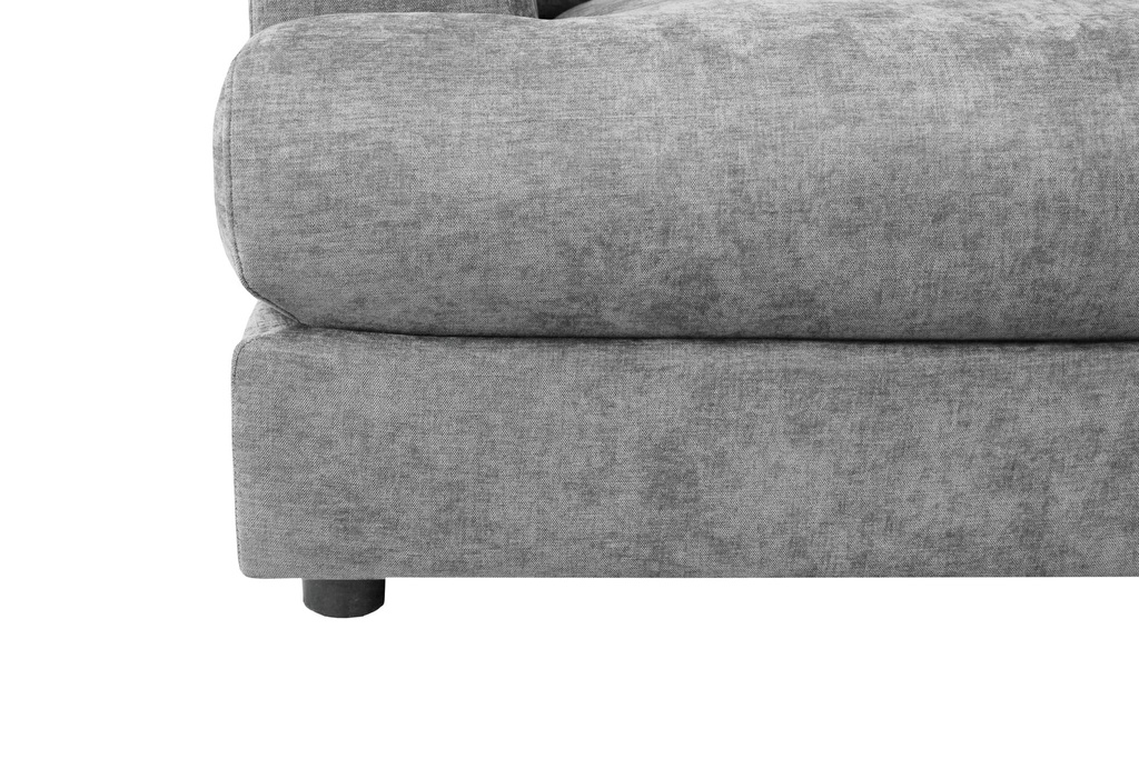 Sofá seccional izquierdo Saona gris