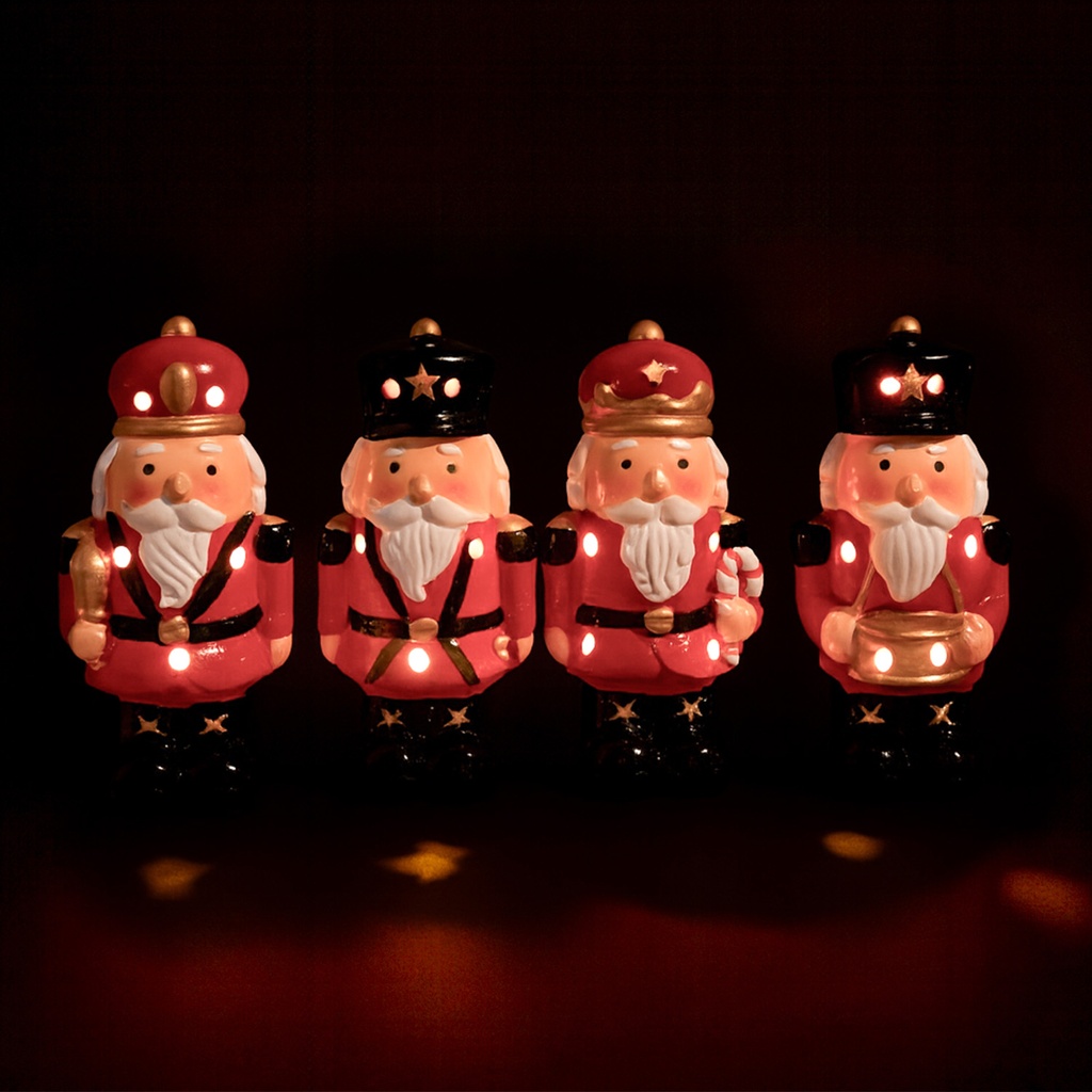 Cascanueces con luz 7,2x6,5x14,5cm