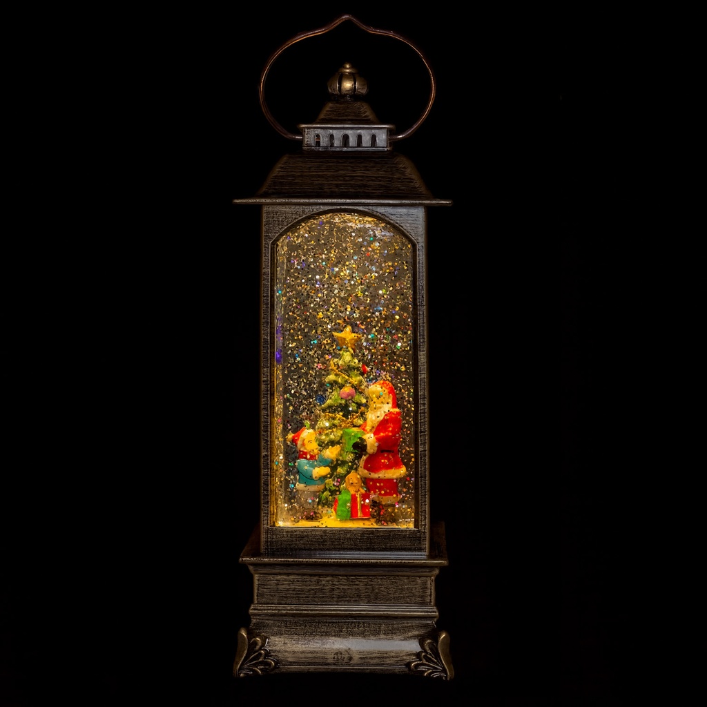 Farol navidad con luz y sonido 29cm