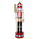 Cascanueces madera rombos 38cm