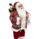 Viejo pascuero 45cm rojo