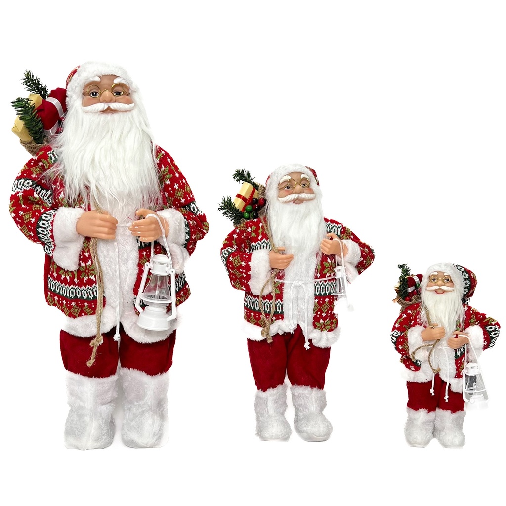 Viejo pascuero 45cm rojo