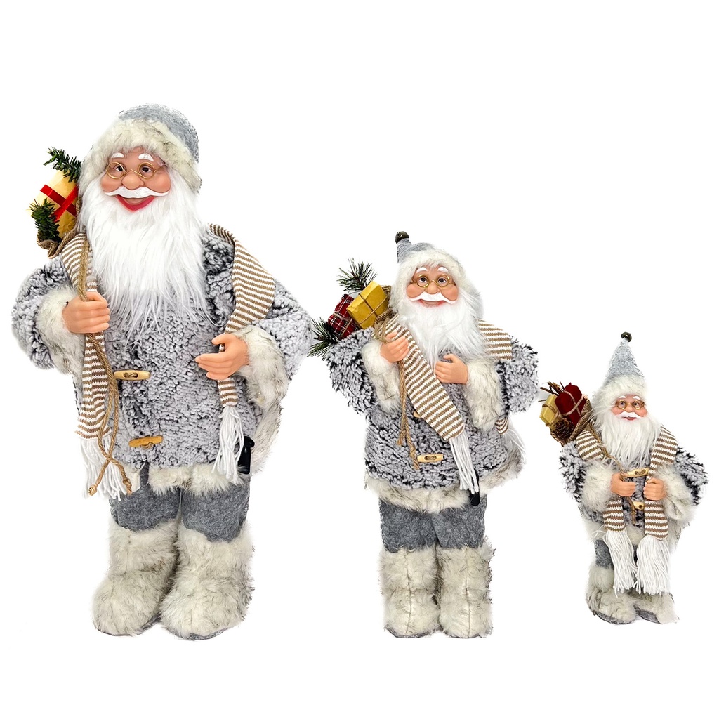 Viejo pascuero 45cm blanco