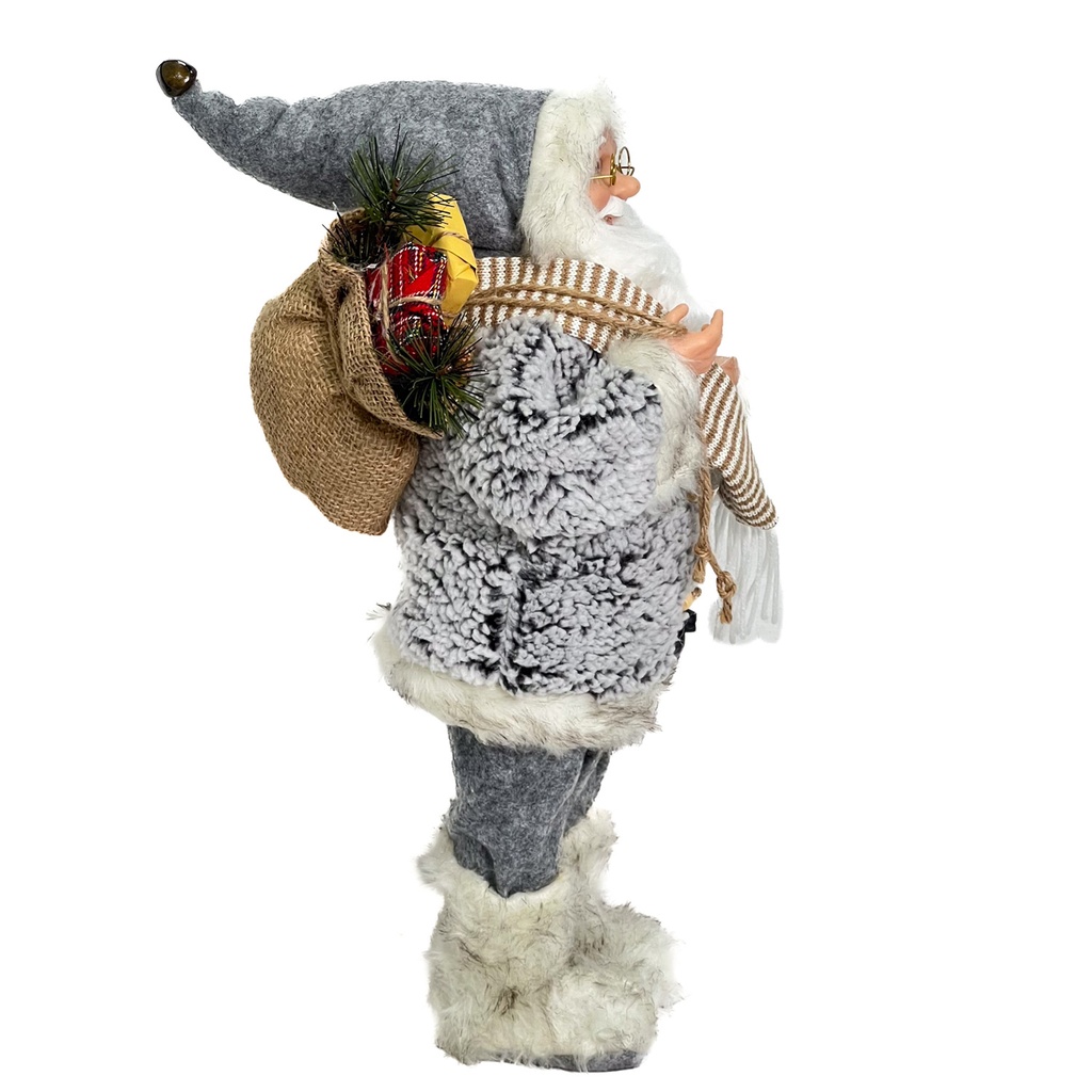 Viejo pascuero 30cm blanco