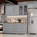 Aéreo cocina Americana gris 80cm