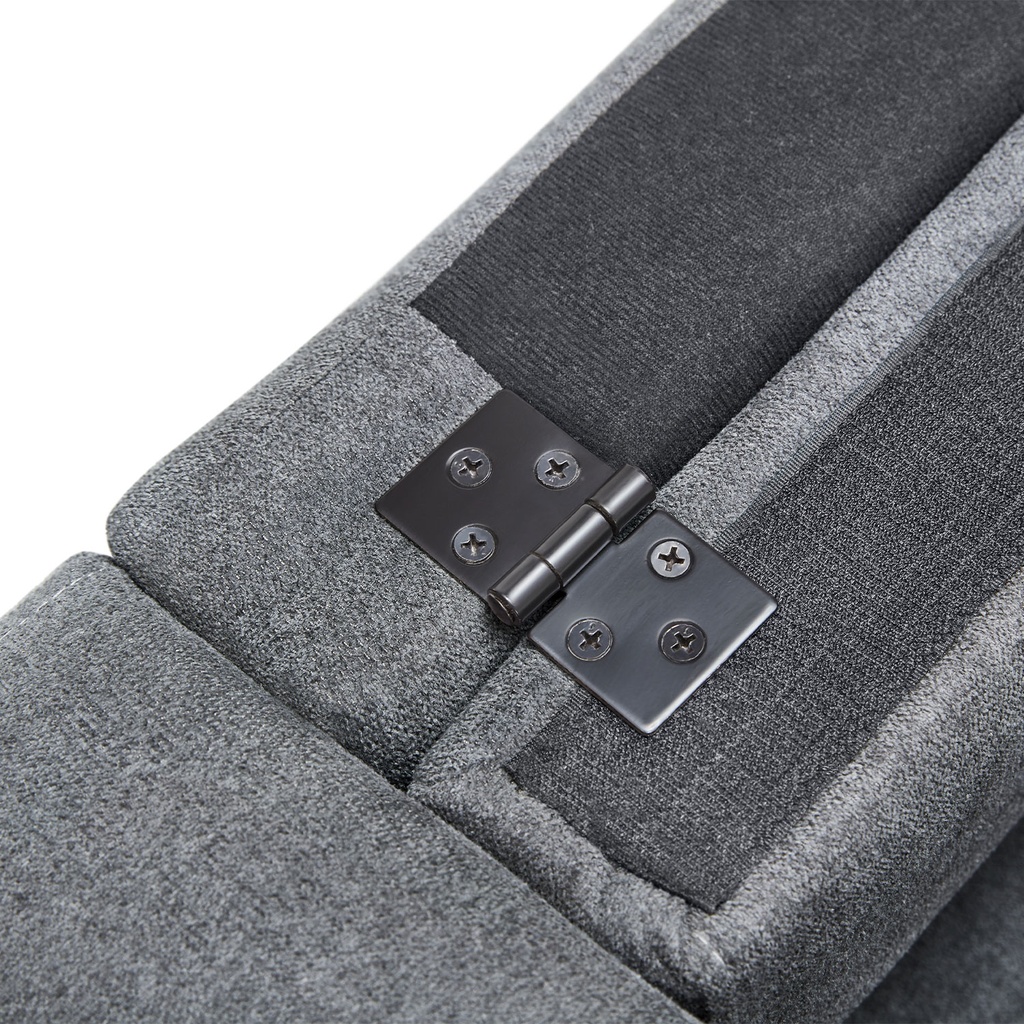 Sofá 2 cuerpos Maya gris