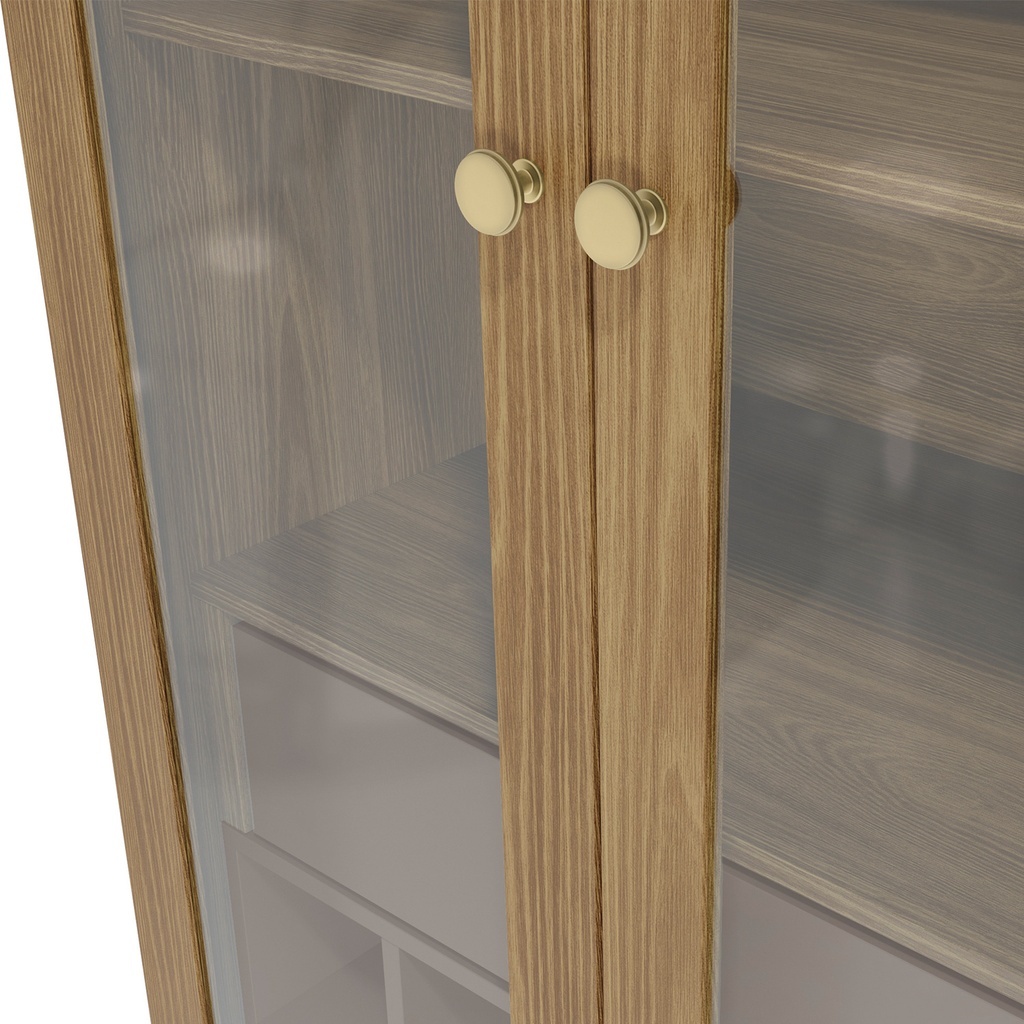 Vitrina Botanic gris 80cm