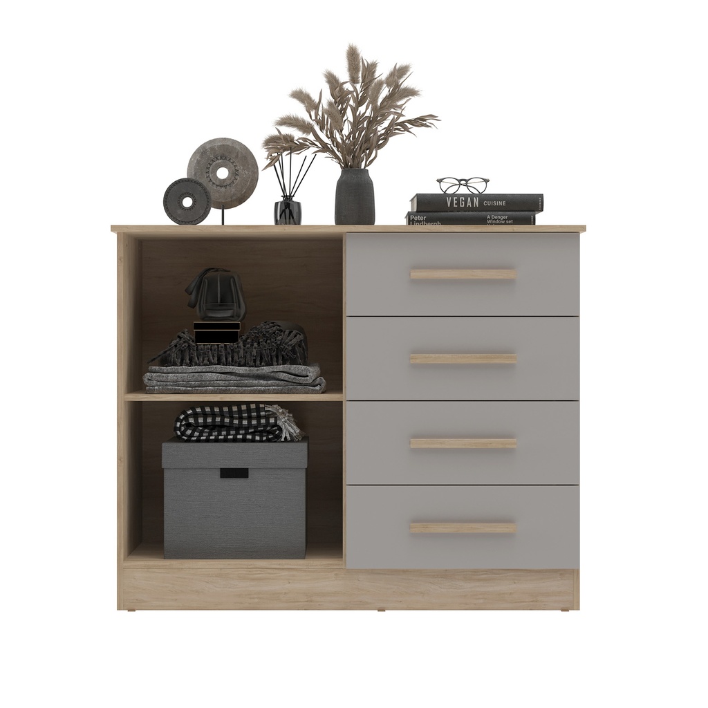 Cómoda Bariloche Ceniza