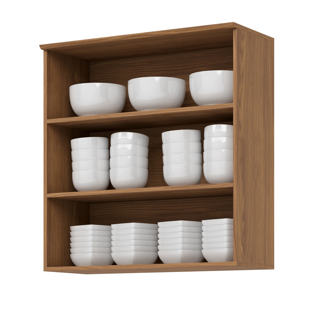 Aéreo cocina Requinte 2 puertas vidrio 80cm