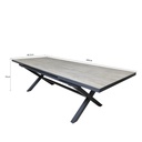 Mesa Terraza extensible Lucca 152/200cm