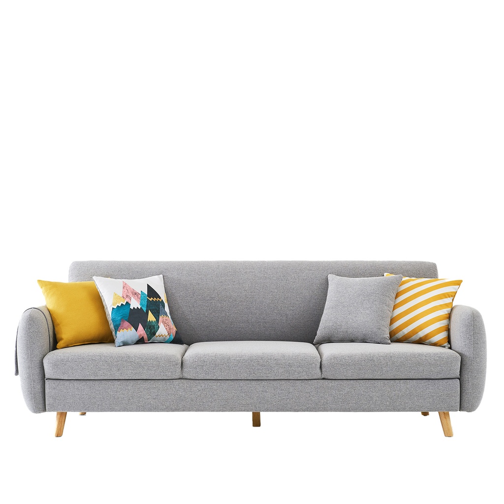 Futón 3 cuerpos Cali gris