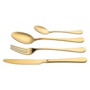 Juego de cubiertos 24 pzas acero inox HD