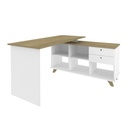 Escritorio Gold 145x128x75 blanco