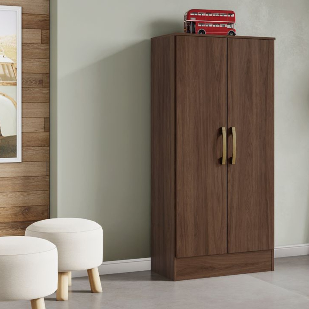 Closet 2 puertas Maui castaño