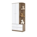 Closet Laberinto café 2 puertas