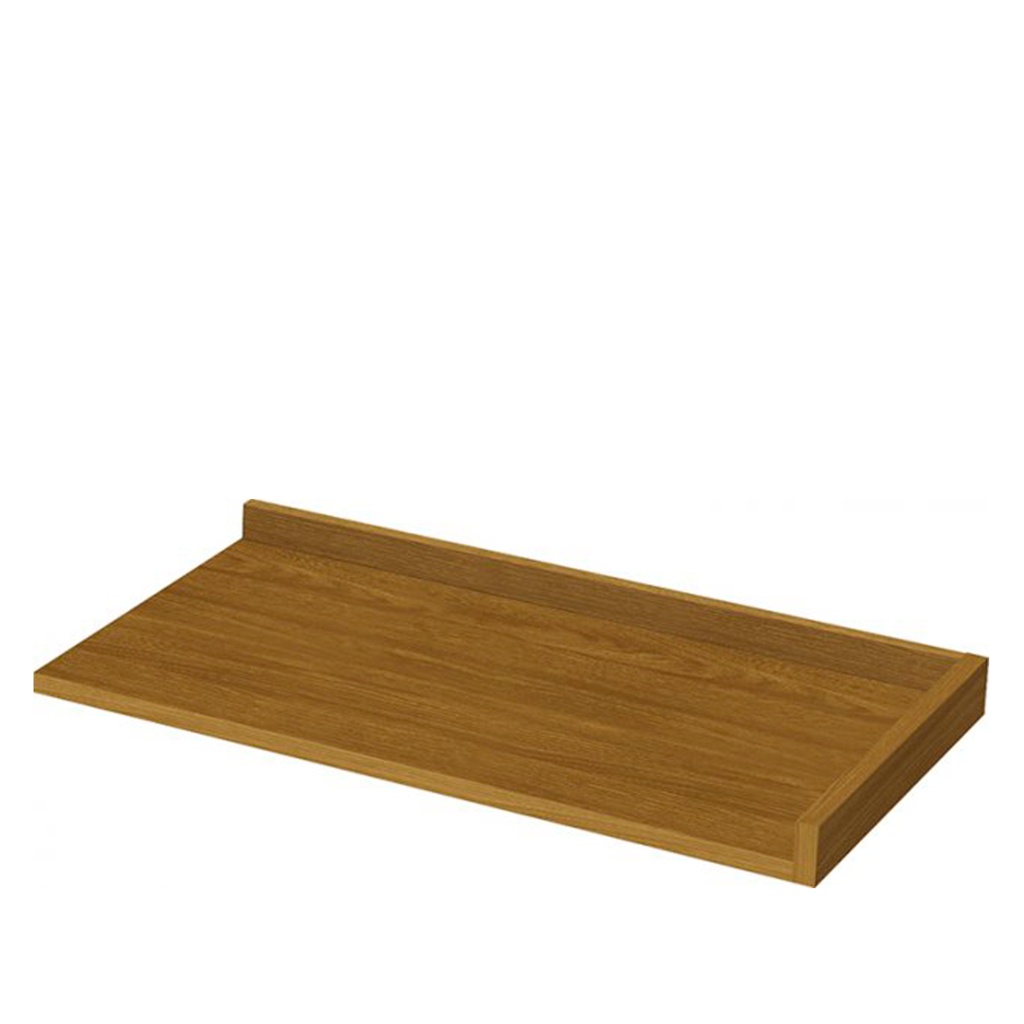 Cubierta de cocina esquina Americana café 94cm