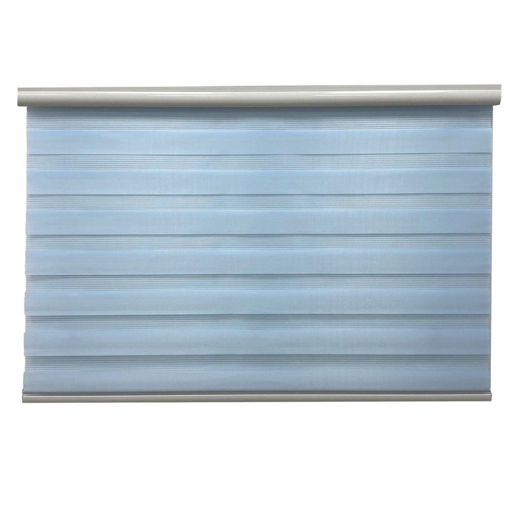 Cortina roller 150x180cm duo azul b606