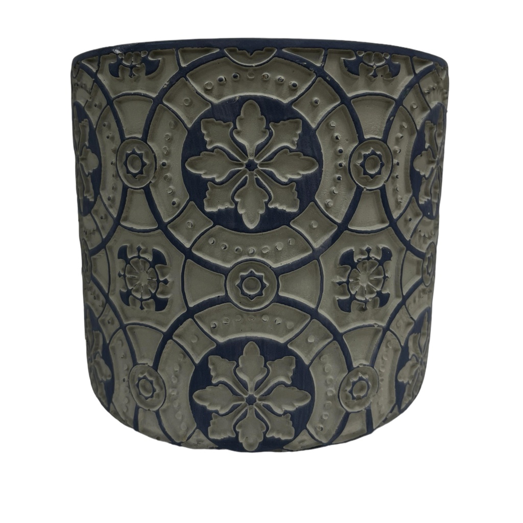 Macetero cerámica 15cm Marrakech