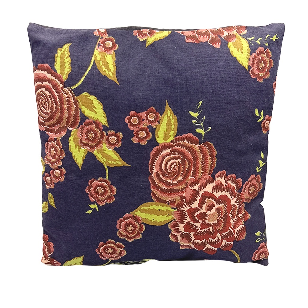 Cojín 40x40cm floreado