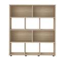 Estante Book café claro