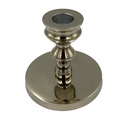 Candelabro plateado 8cm