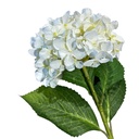 Flor hortensia artificial blanco 67cm