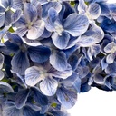 Flor hortensia artificial azul 46cm