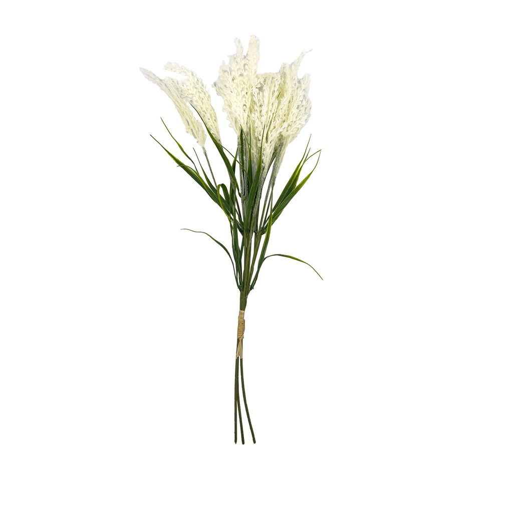 Pasto artificial blanco 59cm